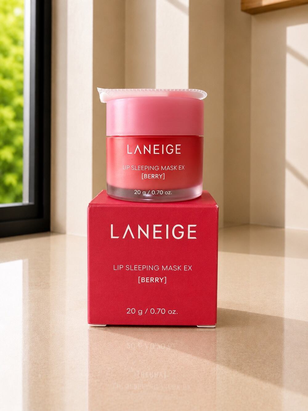 $24 LANEIGE Lip Sleeping Mask EX Berry 20g Overnight Lip Treatment